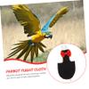 VANZACK 5-Pack Washable Bird Diapers for Parrots and Birds view 3
