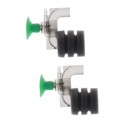 Yardwe 2-Piece Mini Aquarium Sponge Filter for Freshwater Aquariums