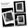 Magnetic Pet Door with Automatic Closure, White, ABS/PC view 4