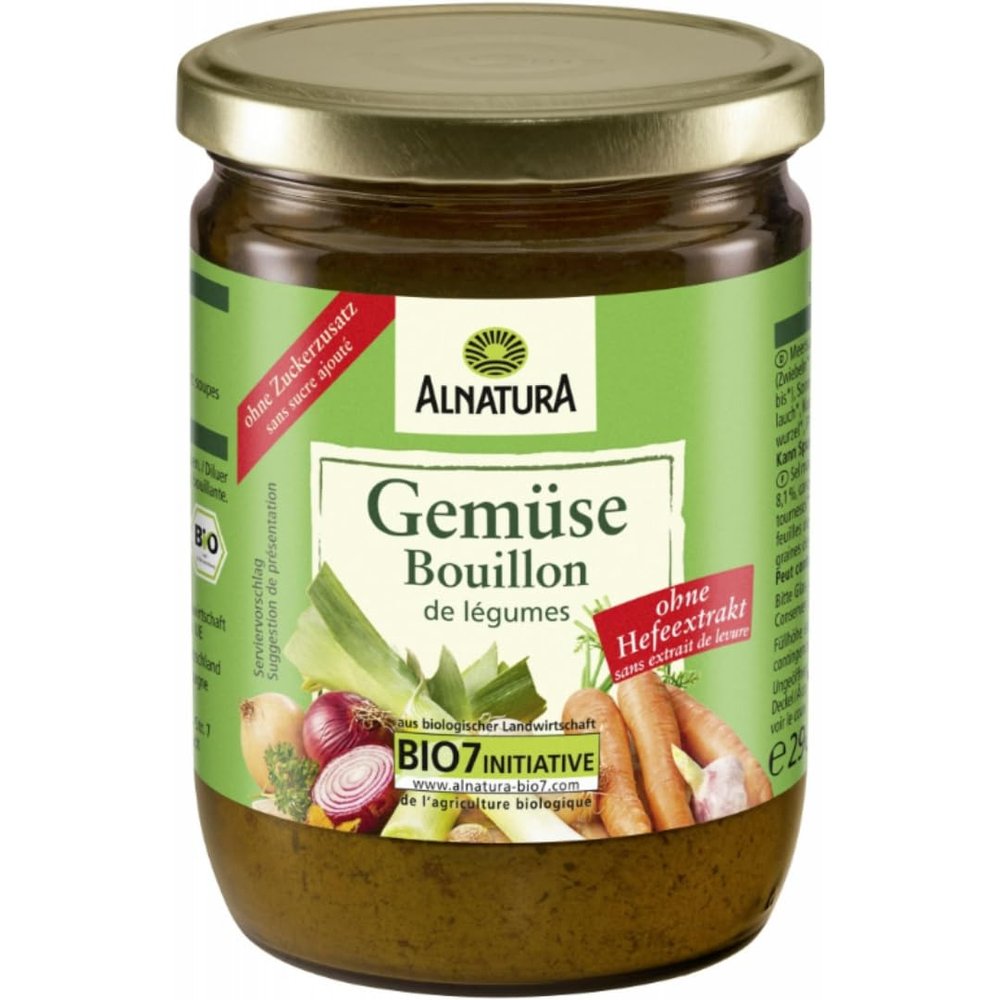 Alnatura Vegetable Bouillon Without Yeast Extract, 290 g
