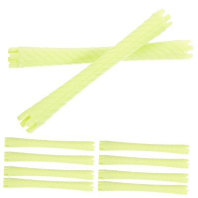 MAGICLULU 10-Piece Flexible Plastic Perm Rods for Short and Long Hair