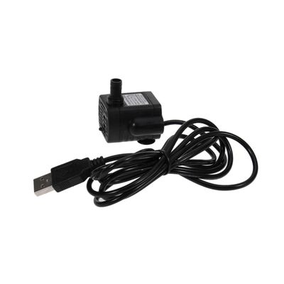 USB-1020 Mini Submersible Pump, 3 W, DC 3.5–9 V, 8 mm Outlet
