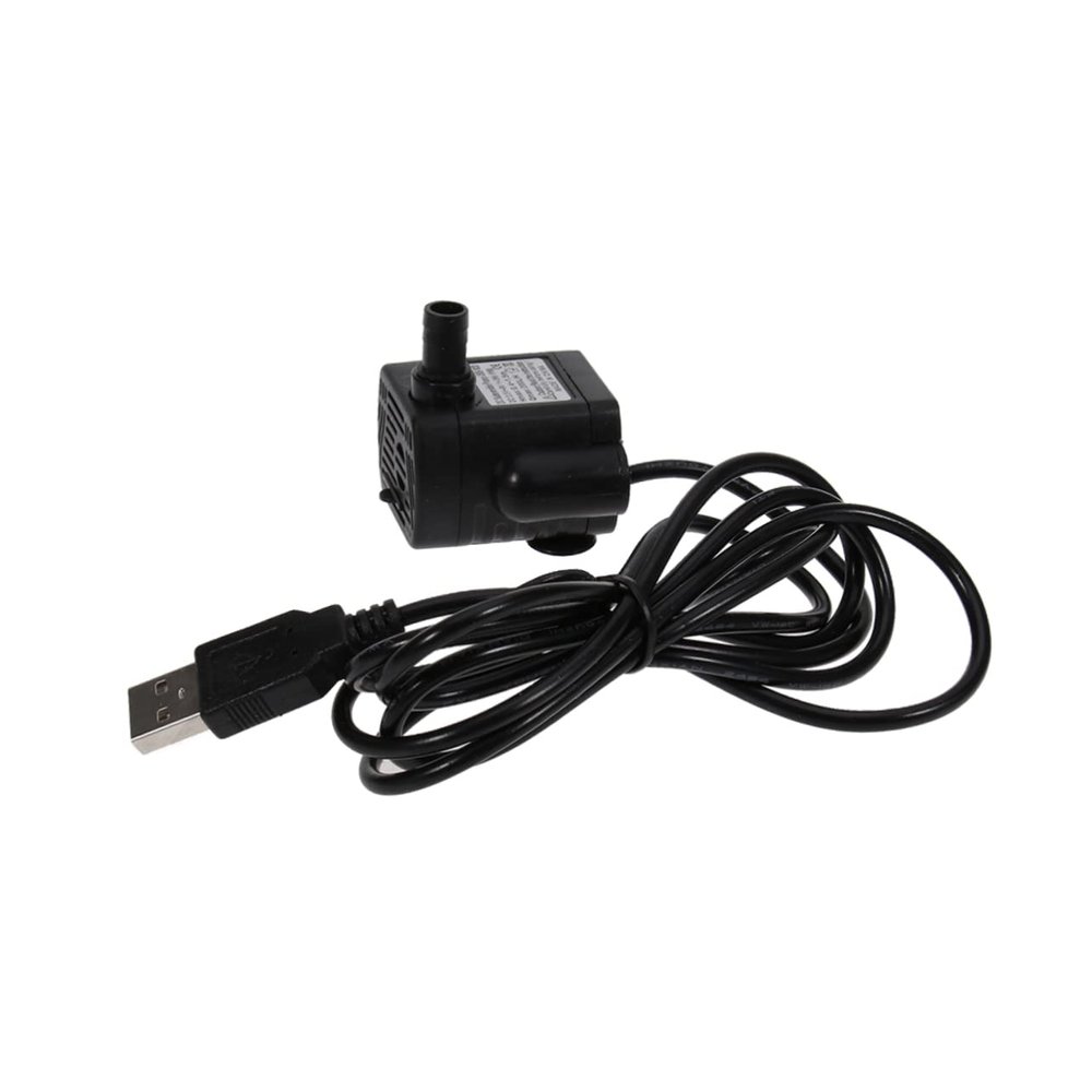 USB-1020 Mini Submersible Pump, 3 W, DC 3.5–9 V, 8 mm Outlet