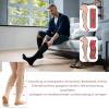 Mdrcg 2 Pairs Compression Socks with Zipper, Open Toe, for Women and Men view 2