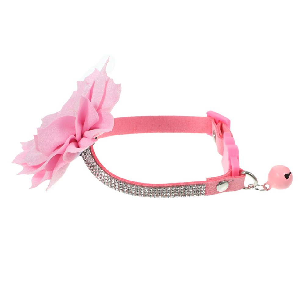 Yardwe Adjustable and Comfortable Water Diamond Dog Collar