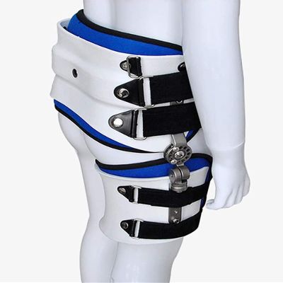 OHaGin Adjustable Double Hip Abduction Orthosis, Hip Joint Stabilizer, Groin Support, L (Children's L)