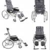 Ultralight Folding Reclining Wheelchair with Hand Brakes view 3