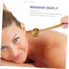 Ox Horn Gua Sha Massage Tool, Brown, Ergonomic Handheld Massager view 4