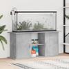 Vopese Aquarium Stand, Concrete Gray, 121 x 41 x 58 cm view 1