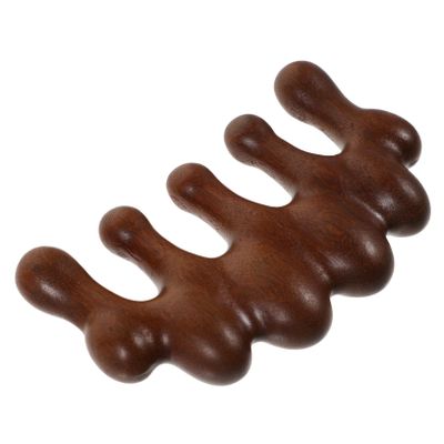 Mikinona Sandalwood Massage Comb with Wide Teeth