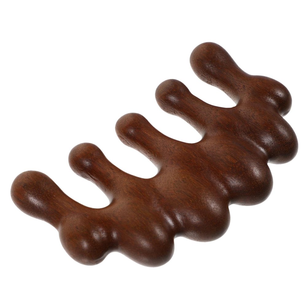 Mikinona Sandalwood Massage Comb with Wide Teeth