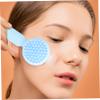 HAPINARY Silicone Facial Cleansing Brush, Lightweight, Dual-Sided Exfoliating Brush for Oily Skin view 2