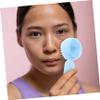 HAPINARY Silicone Facial Cleansing Brush, Lightweight, Dual-Sided Exfoliating Brush for Oily Skin view 4