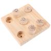 VANZACK 2-Piece Wooden Toy for Parrots, Nibbling, Training and Enrichment for Budgies and Other Pets view 1