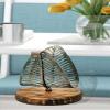 Multifunctional Iron and Wood Tissue Box Holder view 3