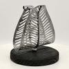 Multifunctional Iron and Wood Tissue Box Holder view 4