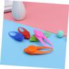 Milisten 5-Pack LED Silicone Dog Collar Charms view 3
