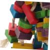 Wooden Bird Toy for Budgerigars and Parrots, 43 cm view 3
