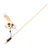 Yardwe 3-Piece Cat Teasing Rod, Lightweight Interactive Cat Toy with Bells view 1