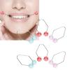 3 Pairs of Cheek Dimple Makers, Facial Dimple Trainer, Easy to Wear, Alloy Dimple-Making Balls view 4