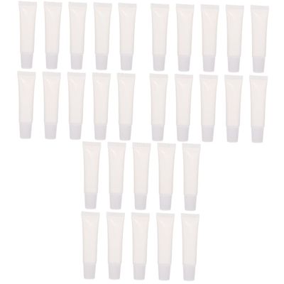MAGICLULU 3 Sets Refillable Lip Gloss Tubes, Empty Bottles, Portable Mini, 10 Pieces x 3