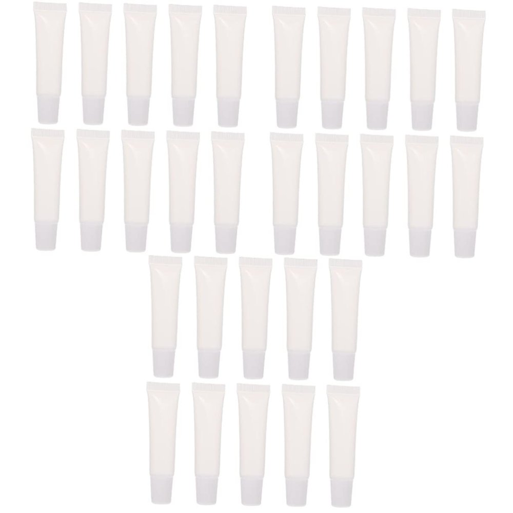 MAGICLULU 3 Sets Refillable Lip Gloss Tubes, Empty Bottles, Portable Mini, 10 Pieces x 3