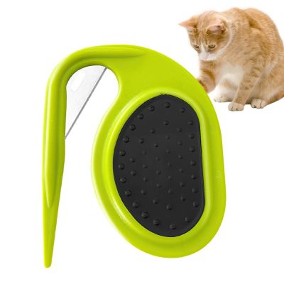 BommFu Pet Dematting Comb for Long-Haired Cats and Dogs