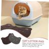 Supvox 2-Piece Thick Non-Slip PVC Cat Litter Mat view 4
