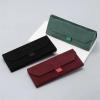 CBFGGOEUDFBS European Velvet Triangle Folding Eyeglass Case for Women and Men, Soft Premium Sunglasses and Reading Glasses Box (Color: 2) view 3