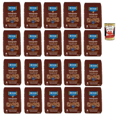 Italian Gourmet Pasta Mista No. 120 Whole Wheat Short Pasta 20 x 500 g