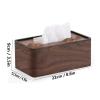 Multifunctional Tissue Box Holder, Modern Rectangular Design view 2