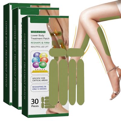 Herballegs Herbal-Fusion Cellulite Reduction Patches for Legs, 30 Patches
