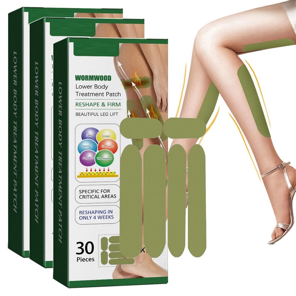 Herballegs Herbal-Fusion Cellulite Reduction Patches for Legs, 30 Patches