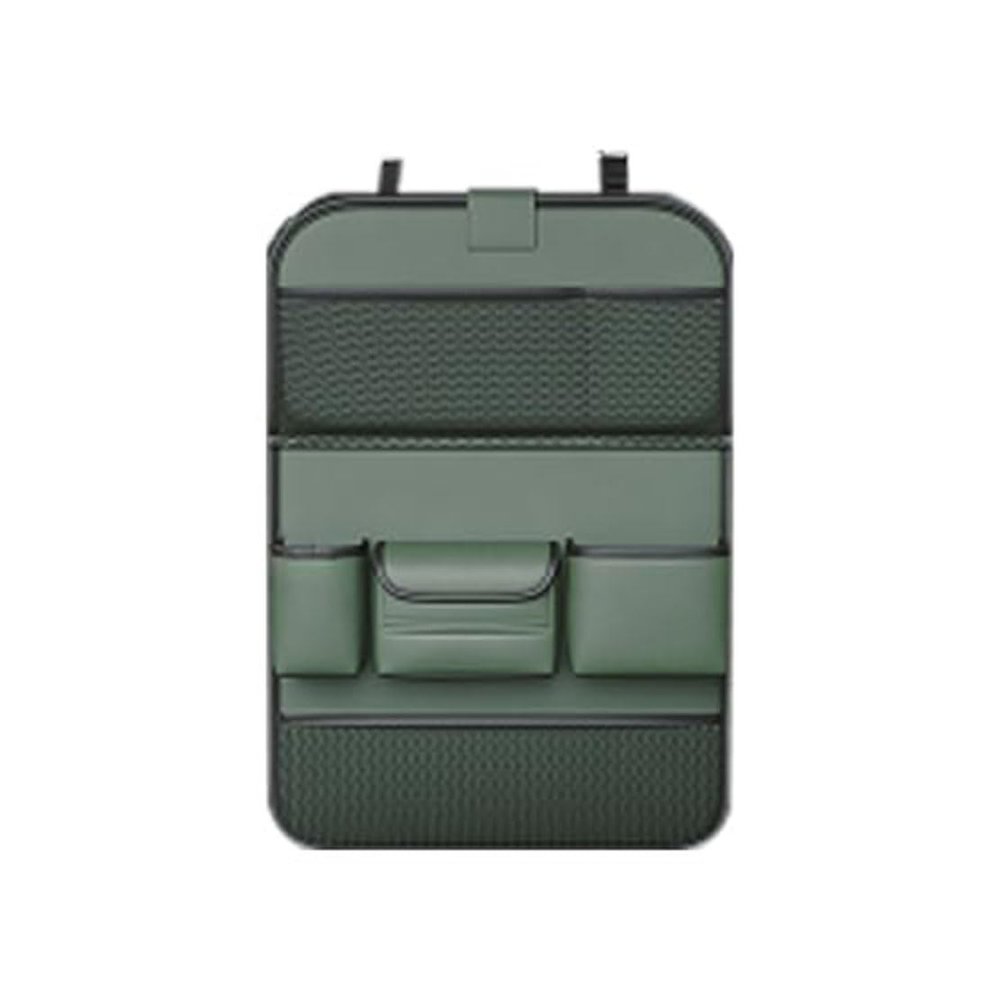 STHPOE Car Seat Backrest Organizer, Compatible with Mercedes-Benz S-Class V222, V223, X222, Z223, Green