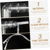 Yardwe 2-Piece Professional Oxygen Supply for Aquariums, Flexible Air Tubes for Aeration, Durable and Easy to Install view 2