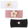 AQOKKA Baby Flower Headbands, Soft Nylon, Handmade view 1