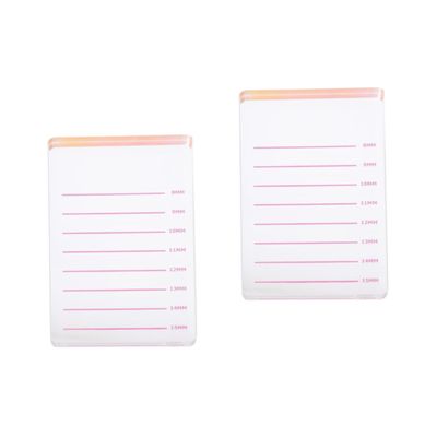 MAGICLULU 2-Piece Eyelash Extension Practice Tray