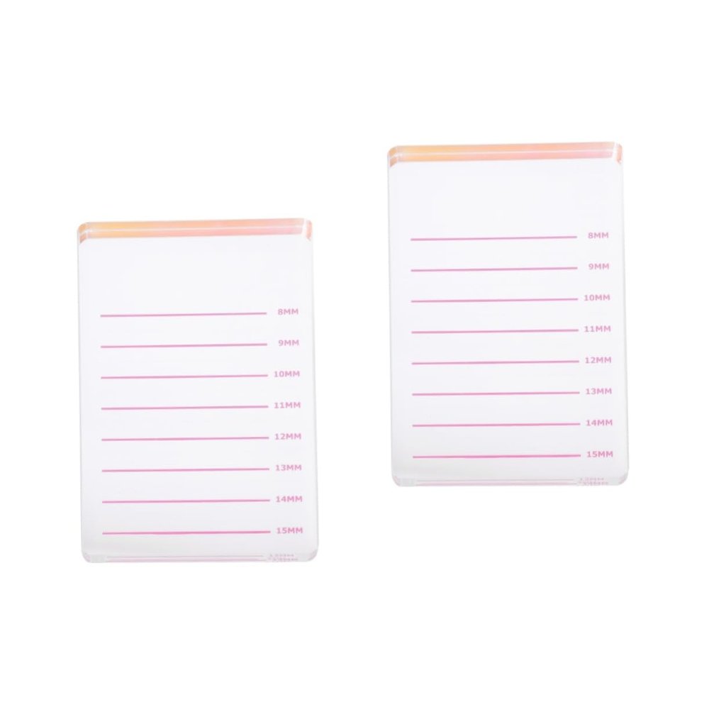 MAGICLULU 2-Piece Eyelash Extension Practice Tray