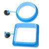 Kisangel 3 Sets of Aquarium Fish Feeding Rings, Wall-Mounted or Floating, 2 Pieces per Set view 1