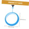 Kisangel 3 Sets of Aquarium Fish Feeding Rings, Wall-Mounted or Floating, 2 Pieces per Set view 4
