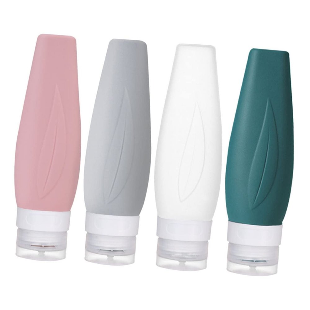 90 ml Refillable Silicone Travel Bottle, 1 Set