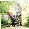 BESTonZON 1-Pc. Cartoon Stroller Organizer for Diapers, Waterproof Hanging Storage Bag for Baby Supplies, Large Capacity view 4