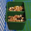 Hanging Cage Feeder Station with Hooks, 2-Cup Design view 3