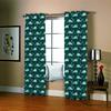 Opaque Cartoon Whale Curtains for Kids’ Rooms, 2-Pack, 95% Light-Blocking view 2