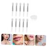 HAPINARY Silicone Lipstick Applicators, Makeup Accessories, Lip Scrub and Lip Mask Brush Tools view 2
