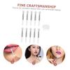 HAPINARY Silicone Lipstick Applicators, Makeup Accessories, Lip Scrub and Lip Mask Brush Tools view 3