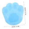 ORFOFE Shower Foot Scrubber and Back Scrubber Mat with Non-Slip Suction Cups view 2