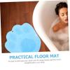 ORFOFE Shower Foot Scrubber and Back Scrubber Mat with Non-Slip Suction Cups view 3