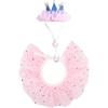 Cat Birthday Bandana Hat Set view 4