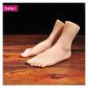 Life-Size Fake Upright Foot Model Stand, Male TPE Manicure Practice Prop view 3
